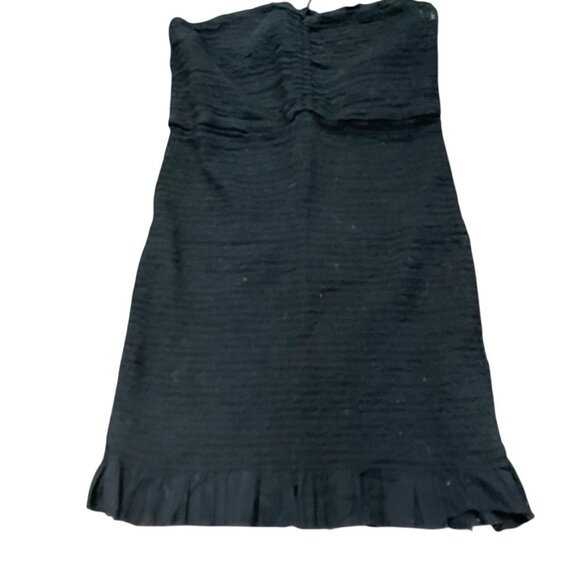 Intimately Free People Beachy Babydoll Mini Dress M‎ Smocked Ruched Ruffled Boho - Picture 4 of 8